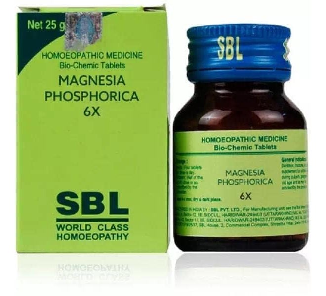 Magnesia Phosphorica 6X 25g (Pack of 2)
