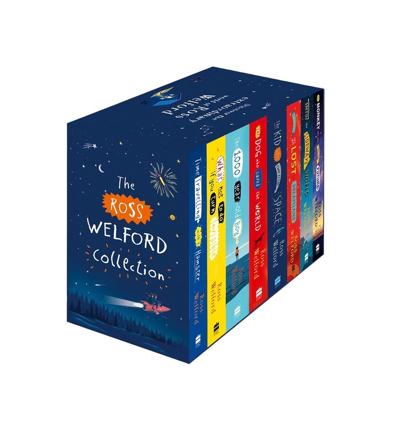 HarperCollinsChildren’sBooks Ross Welford 8-copy boxset: A collection of eight incredible stories from the author of Time Travelling with a Hamster