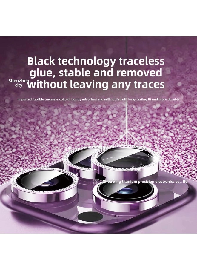 Generic - Suitable For Apple 16 Point Drill Positioning Eagle Eye Lens Film With Packaging IPhone Camera Protective Film-Color:Point Diamond Positioning Eagle Eye -Size:iPhone12ProMax - Image 1