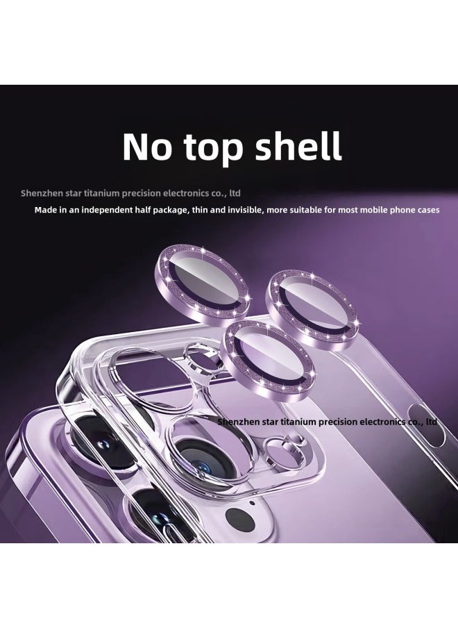 Generic - Suitable For Apple 16 Point Drill Positioning Eagle Eye Lens Film With Packaging IPhone Camera Protective Film-Color:Point Diamond Positioning Eagle Eye -Size:iPhone12ProMax - Image 1