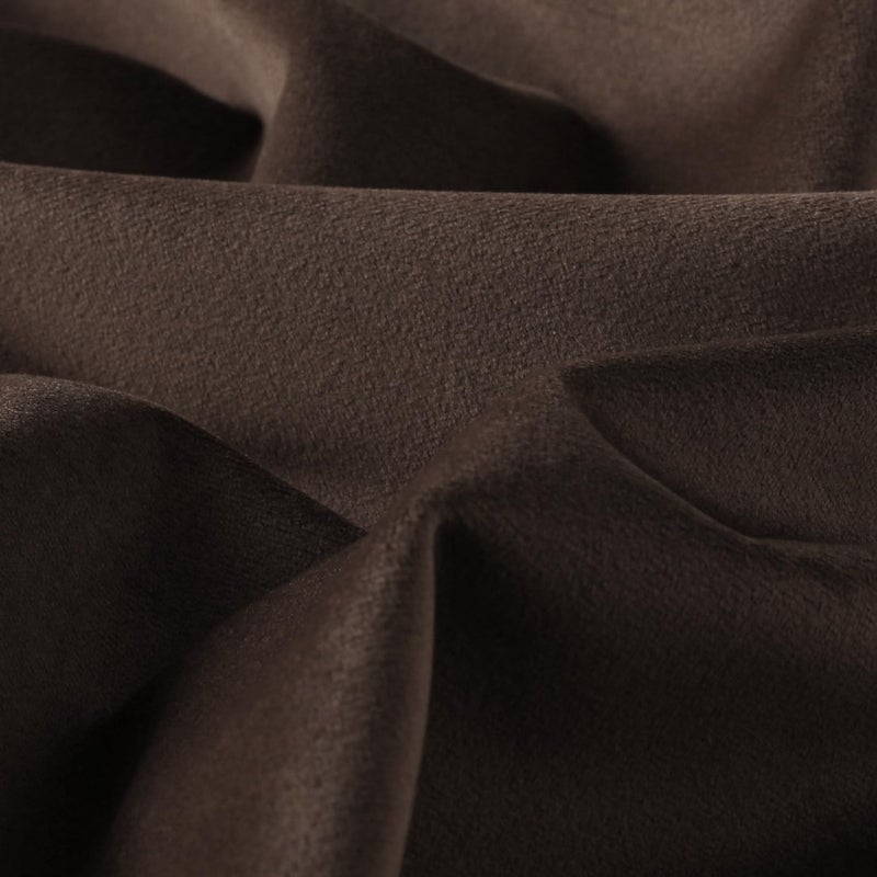 Mixhug Set of 2 Cozy Velvet Square Decorative Throw Pillow Covers for Couch and Bed, Coffee Brown, 18 x 18 Inches - Image 3