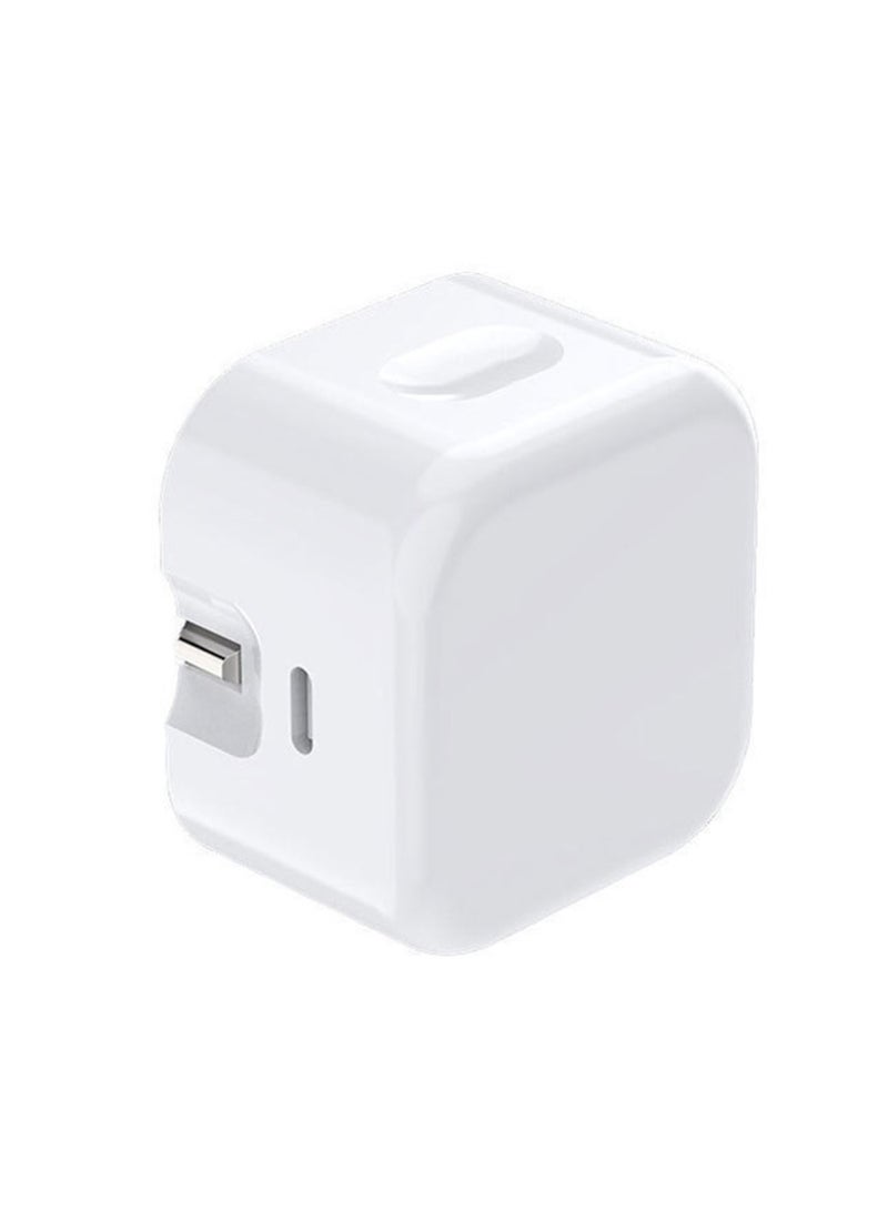 CoomBe USB-C 20W Fast Power Adapter, iPhone Charger, Charging Adapter, for Apple White - Image 3