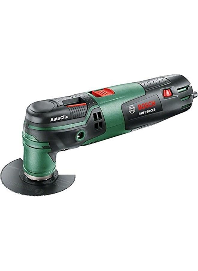 BOSCH Multi Tool Pmf 250 Ces 250 W In A Case Green 0603102170