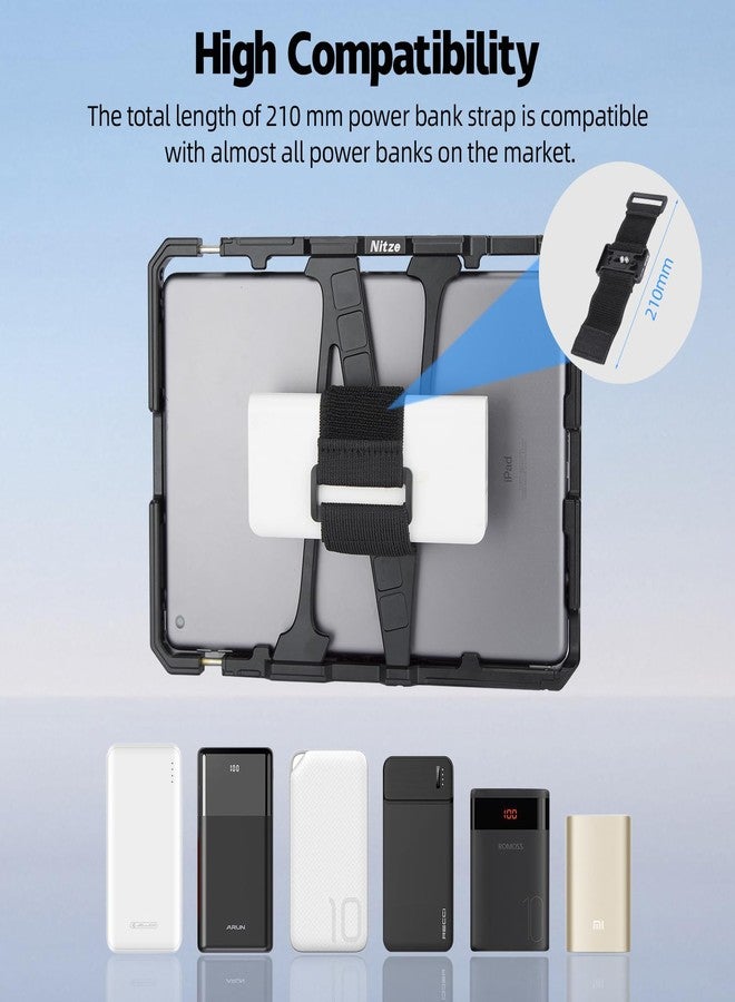 Nitze حزام بنك الطاقة نيتزي، حامل بنك الطاقة مع براغي 1/4" لكاميرات ومراقبات - N22-C1 - Image 2