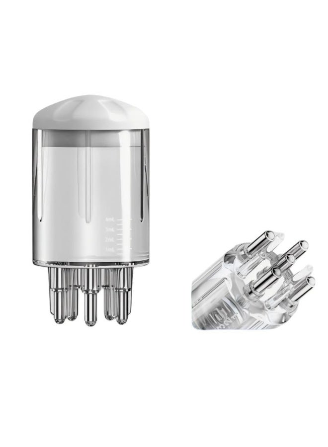 مشطان لتطبيق زيت فروة الرأس، زجاجة محمولة لتوزيع زيت الشعر، مشط جذور الشعر السائل للاستخدام المنزلي والسفر، فرشاة تدليك فروة الرأس لنمو الشعر والعناية به - Image 3