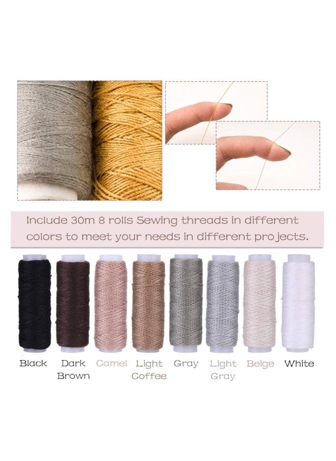 Generic - Leather Repair Kit 30 Pcs with Heavy Duty Needles for Upholstery Sewing and Leather Crafting - Image 1