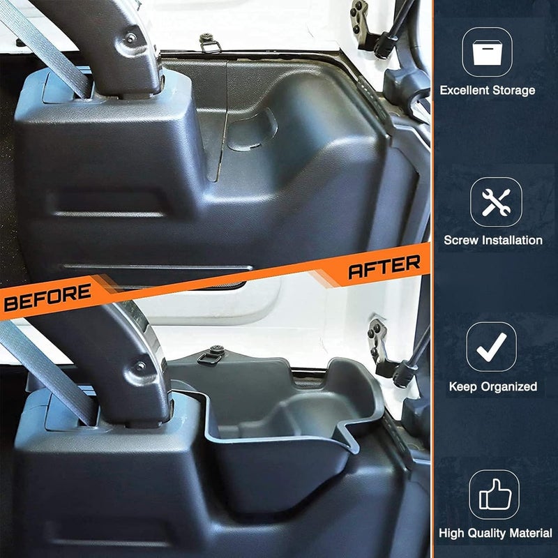 Wocch Rear Cargo Side Box for Jeep Wrangler JL JLU - Image 2