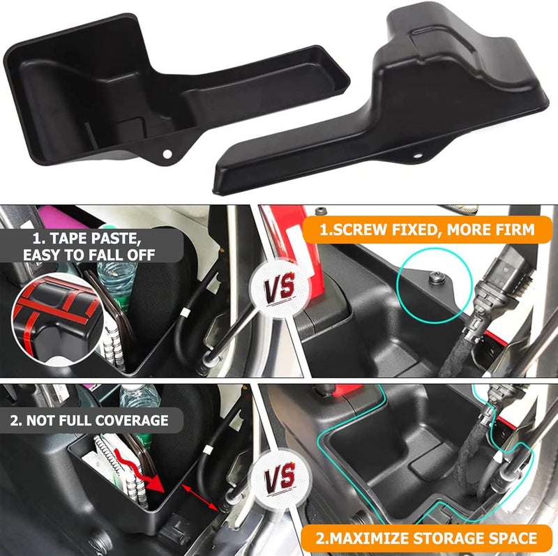 Wocch Rear Cargo Side Box for Jeep Wrangler JL JLU - Image 3