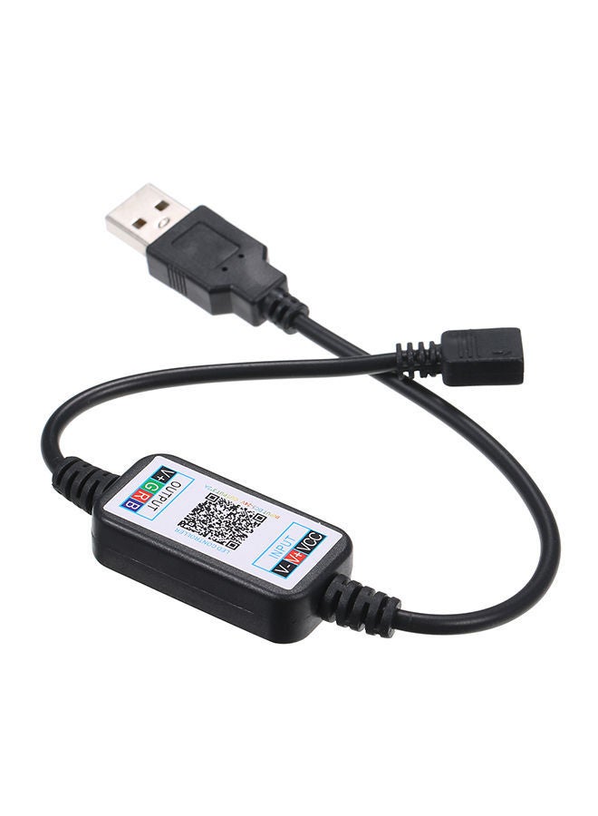 NIBEMINENT Bluetooth RGBW Controller 10x1x6.50centimeter Black - Image 1