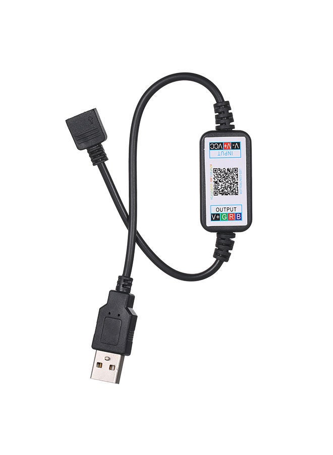 NIBEMINENT Bluetooth RGBW Controller 10x1x6.50centimeter Black - Image 5