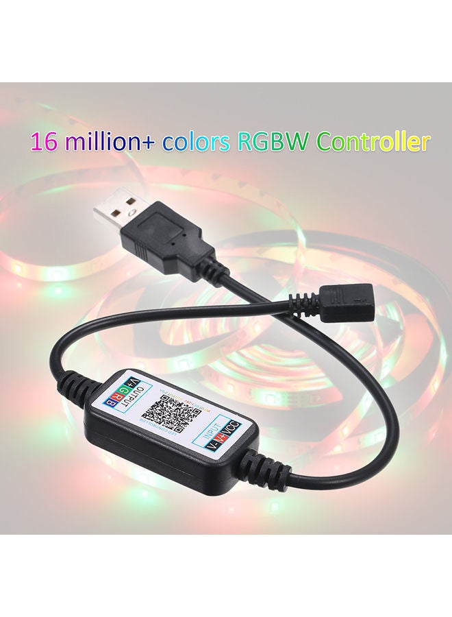 NIBEMINENT Bluetooth RGBW Controller 10x1x6.50centimeter Black - Image 3