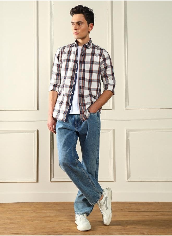 Dennis Lingo Men's Light Blue Relaxed Fit Jeans - Casual Comfort  - Image 1