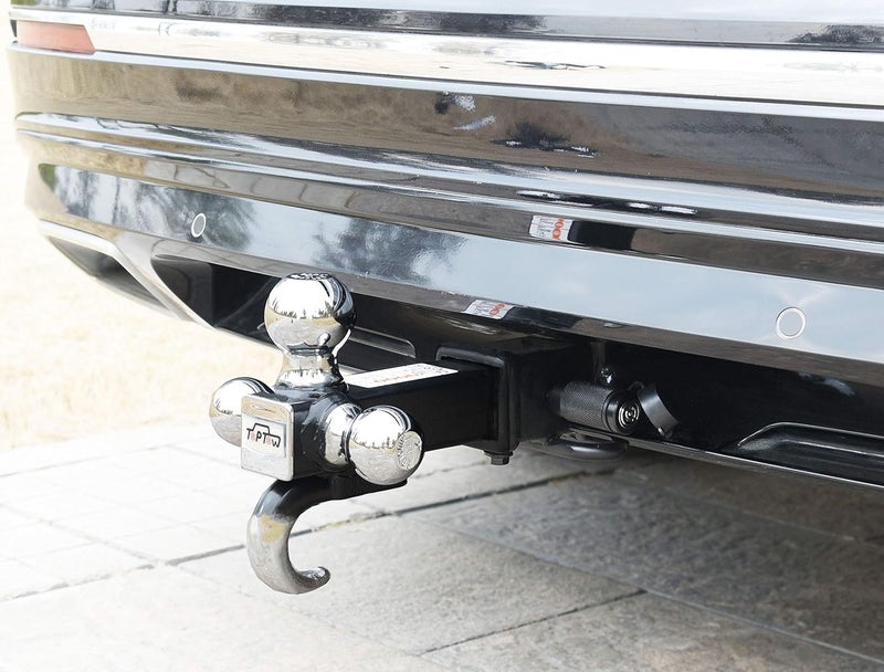 TOPTOW 63520 Trailer/RV Hitch Lock - 5/8 inch Locking Pin, 3-1/2 inch Span for Class 3, 4, 5 Receivers - Image 3