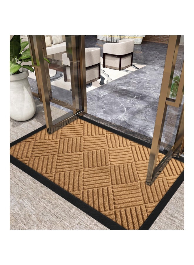 sokany Front Door Mats Outdoor Non Slip Indoor Door Mat Large 90x60cm Quick Trap Dirt Easy to Clean Welcome Doormat for Entrance,High Traffic Areas, - Image 5