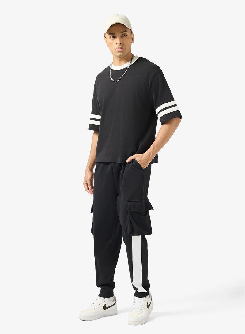 Seventy Five Panel Cargo Pocket Oversized Joggers - Image 2