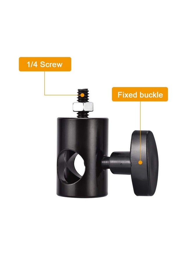UTEBIT 2Pcs Rapid Adapter Convert With 1 4" Screw Dslr Mount Bracket Multi Functional Mount Bracket Adapter Photo Studio Light Stand Tip Boom Arm Photo Studio Photography Accessory - Image 5