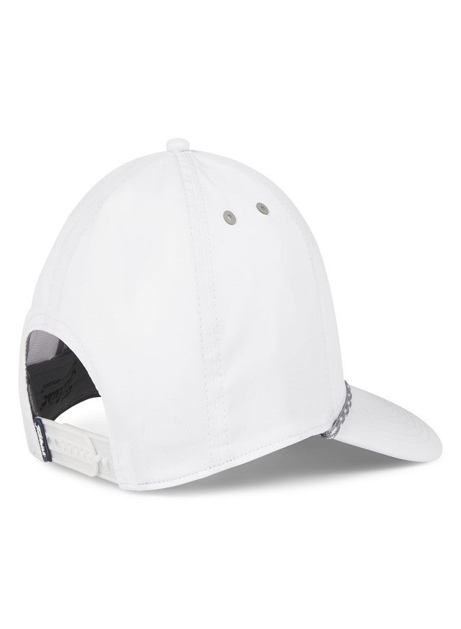 تيتليست قبعة غولف Titleist Boardwalk Rope، أبيض/أزرق نيلي مغسول/أبيض - Image 4