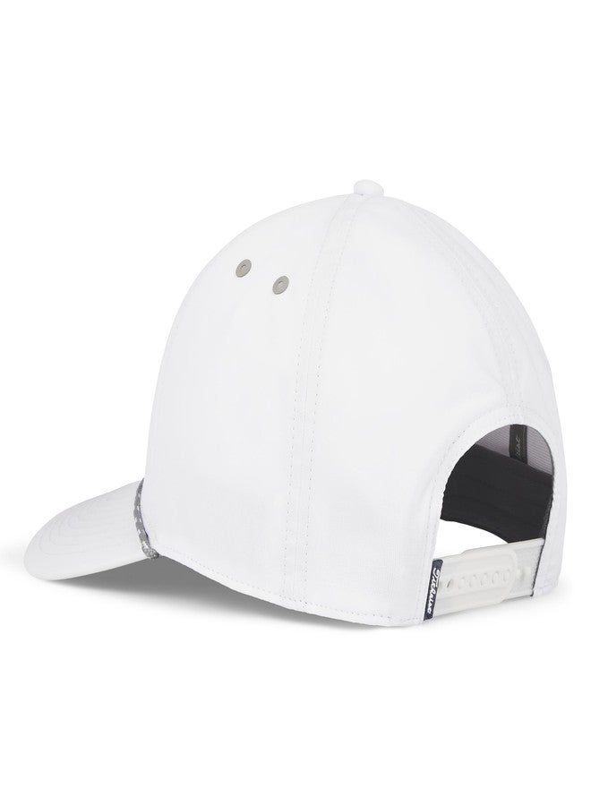 تيتليست قبعة غولف Titleist Boardwalk Rope، أبيض/أزرق نيلي مغسول/أبيض - Image 3