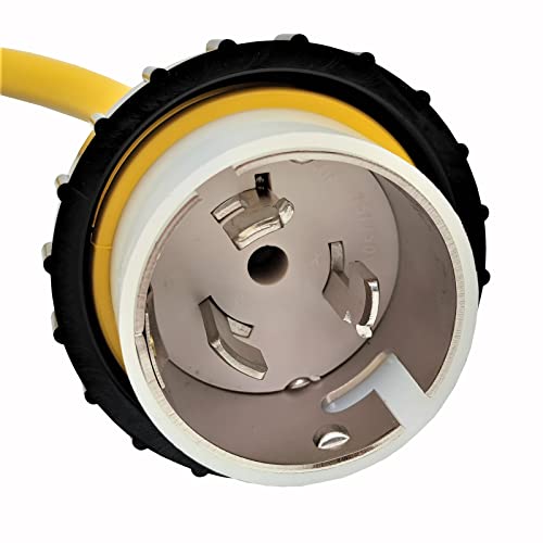 Park World Parkworld 692019 Shore Power Adapter Cord Marine 50A Plug SS2-50P to L5-30R RV 30A Receptacle Female (1.5FT) - Image 2