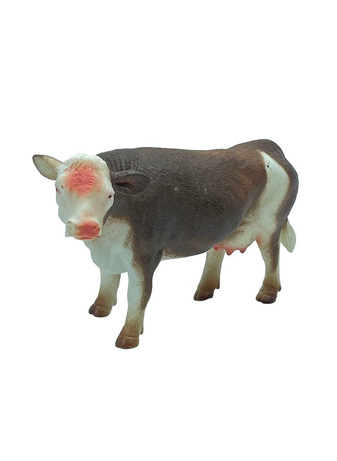 Galaxy Toys - Galaxy Cow Farm Animal Toy - Realistic 20 cm Farm Figure for Imaginative Play & Education - Image 1