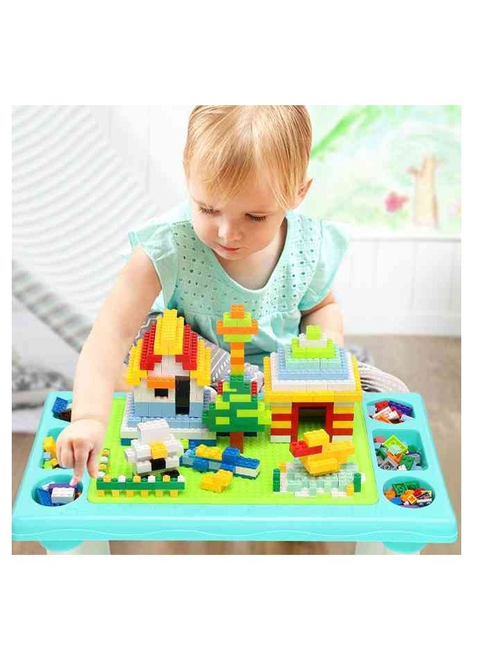 UKR 300-Piece Multifunctional Building Blocks Table for Kids - Creative Play and Construction - Image 5