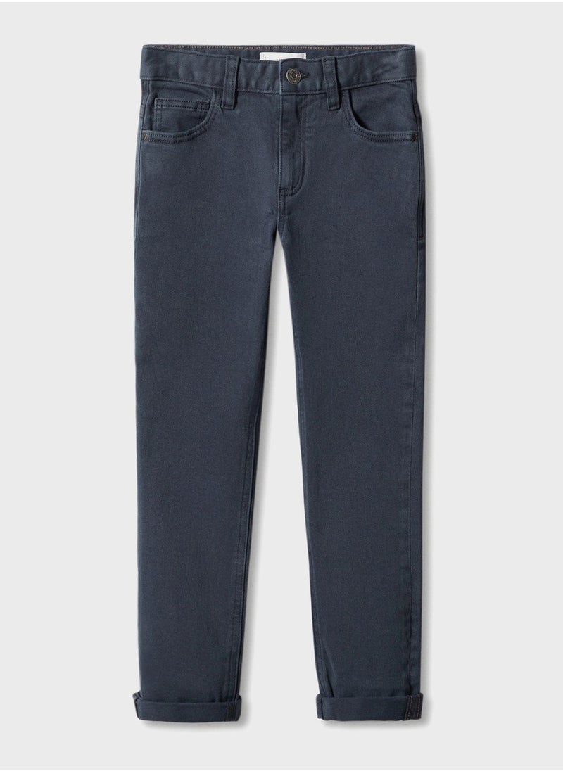 MANGO - Youth Essential Trousers - Image 1