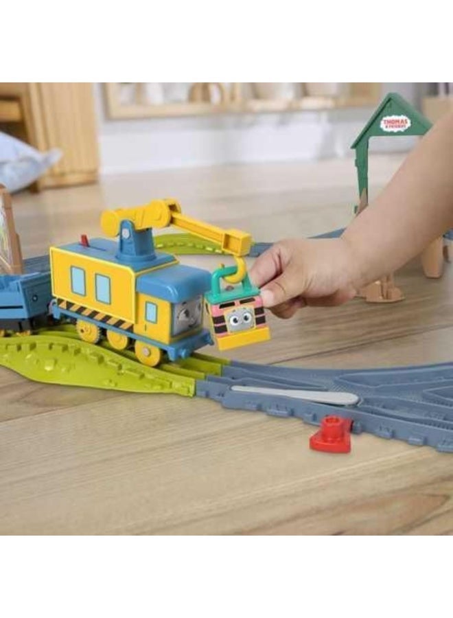 Thomas & Friends Motorized Friends at Work Train Set for Kids - Image 4