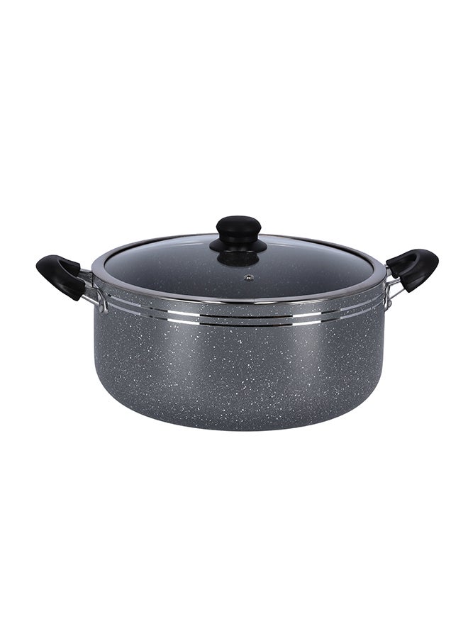 DELCASA 10-Piece Aluminum Cookware Set Gray - Image 2