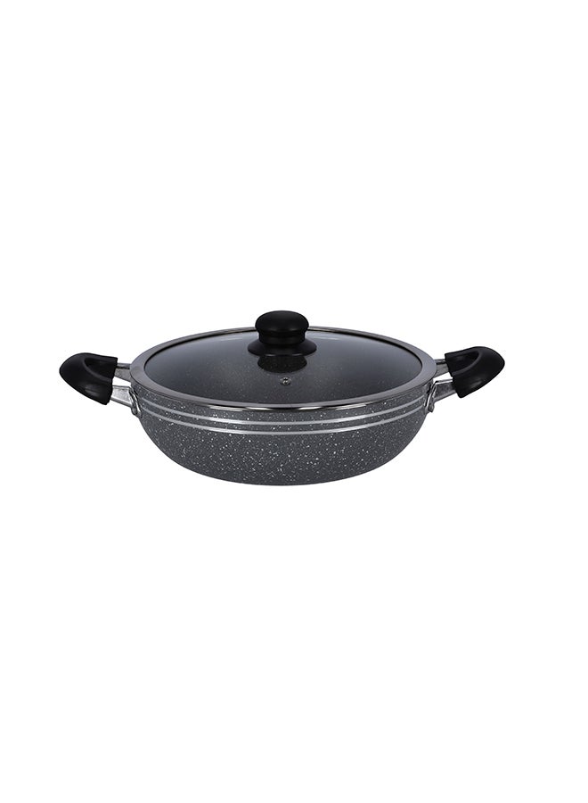 DELCASA 10-Piece Aluminum Cookware Set Gray - Image 3