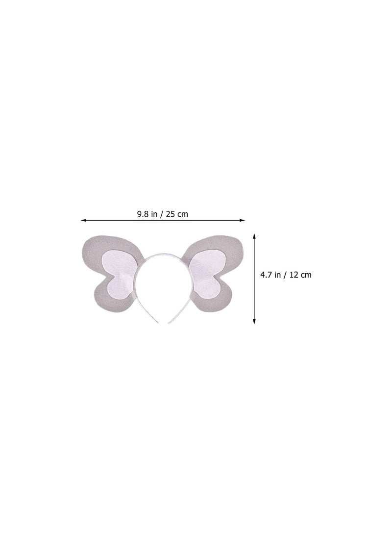 GGOOT 5pcs Jungle Animal Headbands, Zoo Animals Headbands Jungle Animal Ears Hair Hoop for Kids Adults Birthday Party Cosplay Accessories  - Image 2