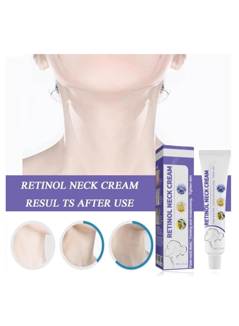 KASTWAVE Neck Firming Cream, Strengthen Neck Skin Tightening Cream, Neck Moisturizer Cream, for Reduce Double Chin, Neck Firming and Lifting Anti Wrinkle, Reduce Wrinkles & Smoothing Neck Fine LIines - Image 3