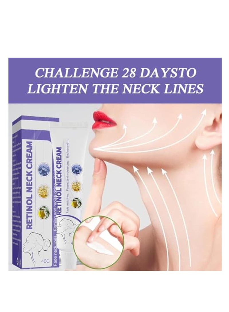KASTWAVE Neck Firming Cream, Strengthen Neck Skin Tightening Cream, Neck Moisturizer Cream, for Reduce Double Chin, Neck Firming and Lifting Anti Wrinkle, Reduce Wrinkles & Smoothing Neck Fine LIines - Image 5