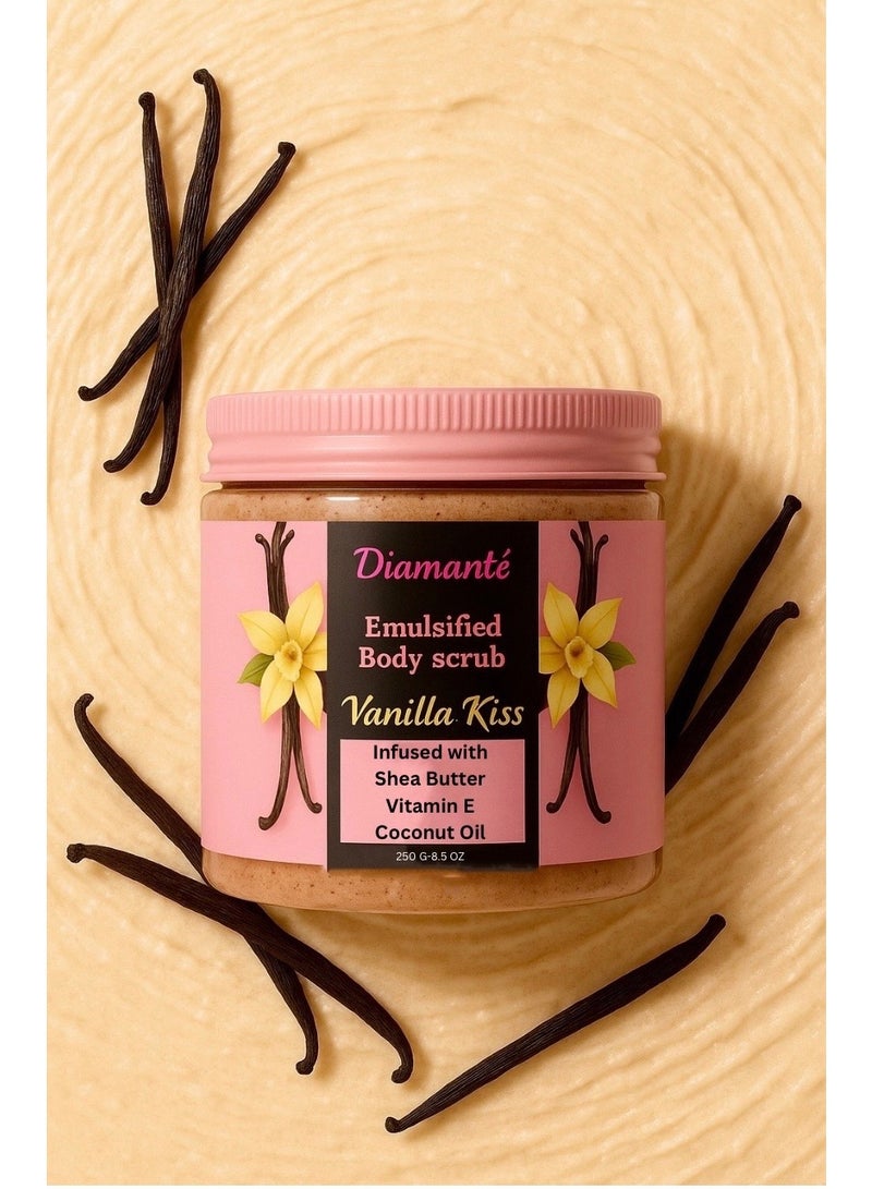Diamantè Vanilla Kiss Emulsified Body Scrub - Image 2