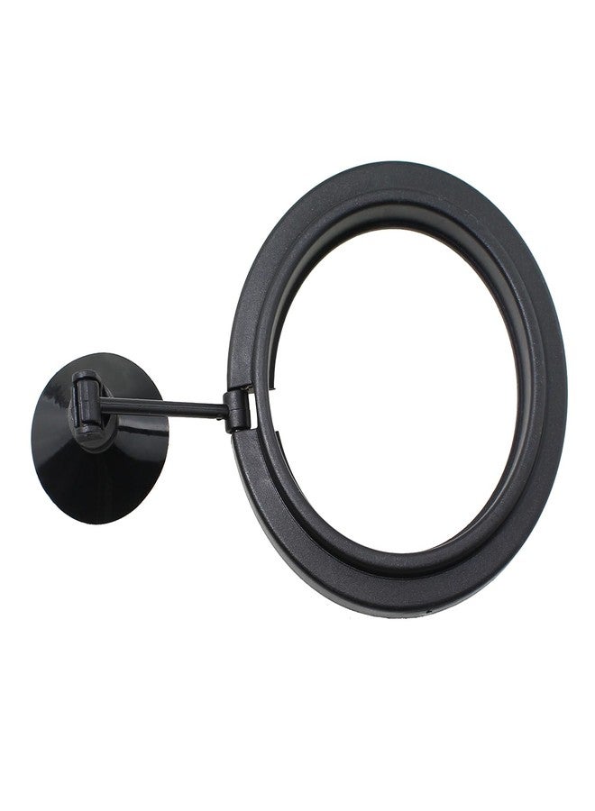 ماكسمورال مجموعة ماكسمورال المكونة من 4 قطع من حلقات تغذية أسماك الزينة السوداء، وهي عبارة عن مغذيات طعام عائمة لأسماك الزينة، مقاس 10 سم مربع و7.5 سم دائري - Image 3