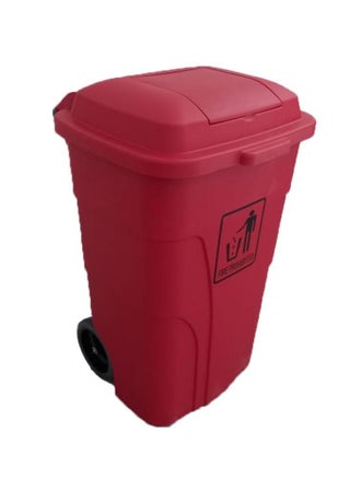 Durable Plastic Trash Bin 120 Liters Red - pzsku/Z03D69CD47B21122A9433Z/45/_/1644566351/ee9f18cb-84c2-4920-b91d-b5b5958d640b