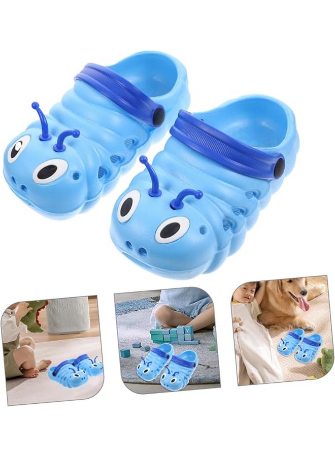 MiniMe Baby Boy EVA Foam Sandals | 5 Years | Sky Blue & Pink | EVA Foam & Flexible Strap | Bug Design | Lightweight & Breathable | Easy Slip-On & Adjustable Heel Strap | Non-Slip Durable Sole - Image 3