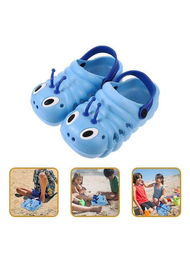 MiniMe Baby Boy EVA Foam Sandals | 5 Years | Sky Blue & Pink | EVA Foam & Flexible Strap | Bug Design | Lightweight & Breathable | Easy Slip-On & Adjustable Heel Strap | Non-Slip Durable Sole - Image 4