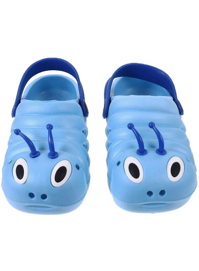 MiniMe Baby Boy EVA Foam Sandals | 5 Years | Sky Blue & Pink | EVA Foam & Flexible Strap | Bug Design | Lightweight & Breathable | Easy Slip-On & Adjustable Heel Strap | Non-Slip Durable Sole - Image 2
