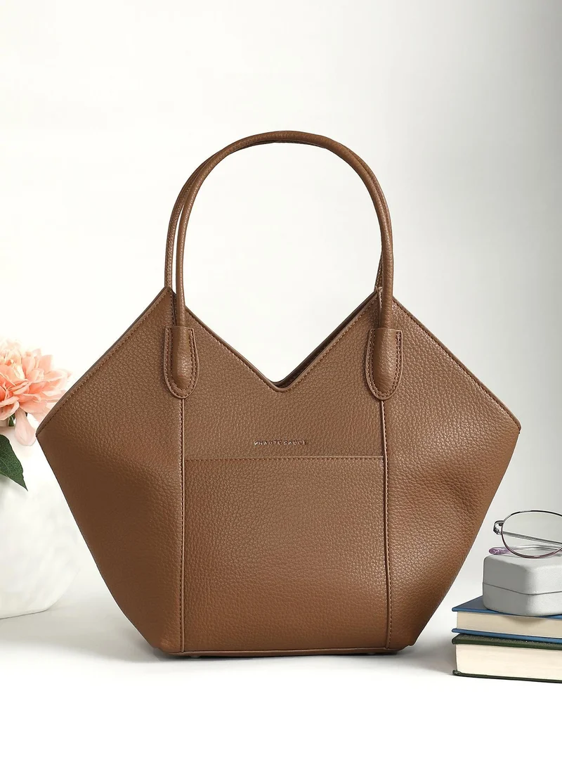 صوص هاوت حقيبة توت نسائية ذا بايك - بني شوكولاتة