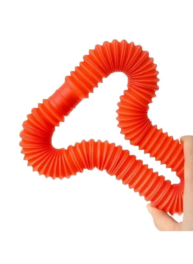 في جراسب لعبة أنبوب البوب القابلة للتمدد والانحناء من VGRASSP للأطفال الصغار والكبار | لعبة فيدجيت حسية مرنة وناعمة | أنبوب بوب سهل السحب والدفع لتخفيف التوتر والقلق | متعدد الألوان (عبوة من قطعة واحدة) - Image 1