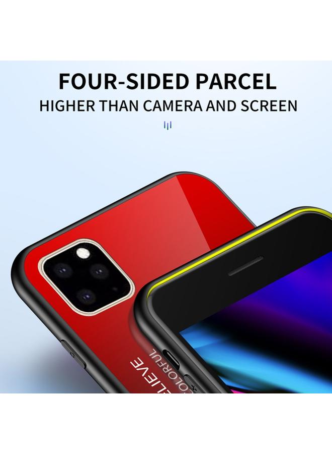 S-TOP Case For iPhone 11 Gradient Color Glass Case - Image 4