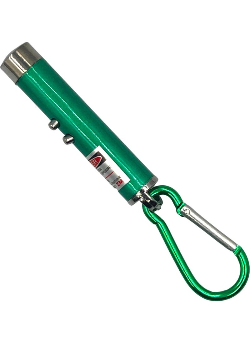 Powerdex 3 in 1 Flashlight Laser Night Light Keychain Battery Green 1 Pack (12 Pieces)  - Image 4