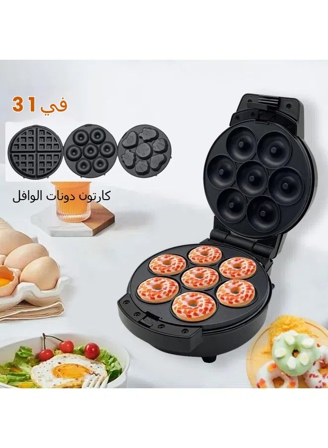 عام 3 في 1 آلة شطيرة ، آلة الهراء ، آلة دونات ، آلة كعكة الكرتون ، آلة الغذاء الخفيف ، آلة الإفطار الخبز ، آلة البسكويت - Image 3