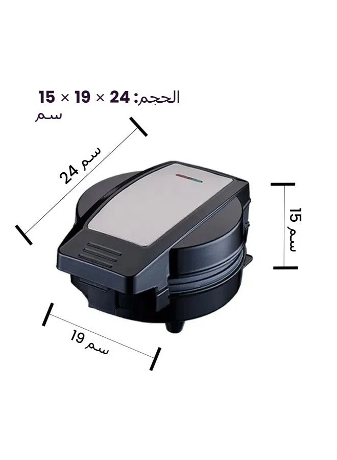 عام 3 في 1 آلة شطيرة ، آلة الهراء ، آلة دونات ، آلة كعكة الكرتون ، آلة الغذاء الخفيف ، آلة الإفطار الخبز ، آلة البسكويت - Image 5