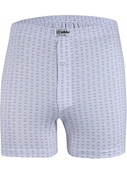 Yıldız Star 3-Piece 35 Printed Combed Cotton Patterned Men's Boxer