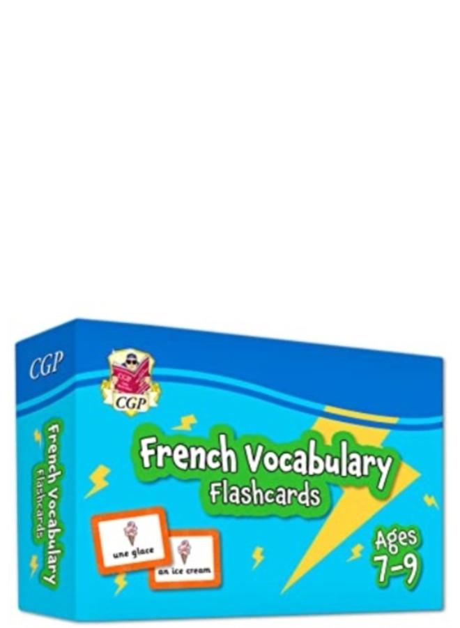 French Vocabulary Flashcards for Ages 7-9 (with Free Online Audio)