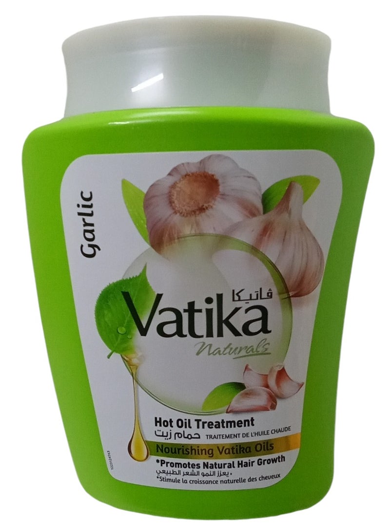 فاتيكا حمام زيت يعزز النمو الطبيعي للشعر بخلاصة الثوم 1000جم