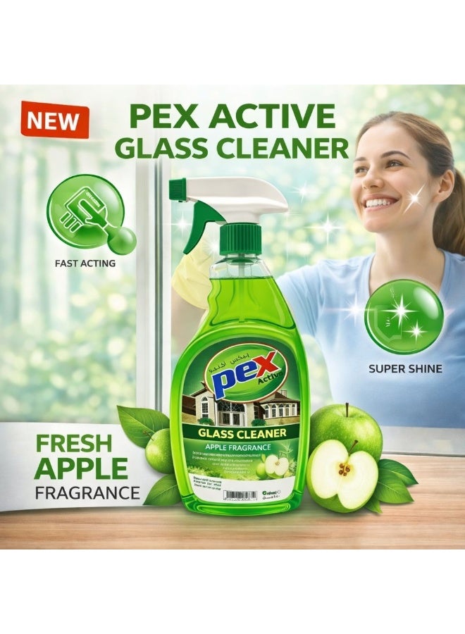 Pex Active Glass Cleaner Apple 750 ML - Image 2