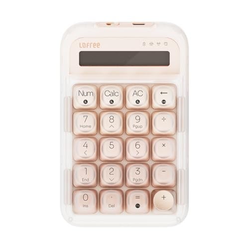 LOFREE Foundation Tri-Mode Wireless Numpad White LED Backlight Compatible with MacOS, iOS, Windows, and Android - Image 1