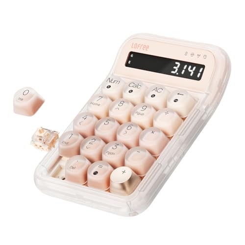 LOFREE Foundation Tri-Mode Wireless Numpad White LED Backlight Compatible with MacOS, iOS, Windows, and Android - Image 3